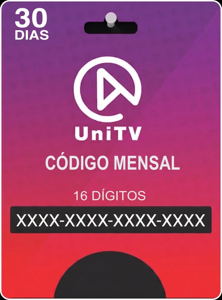 Recarga mensal UniTV